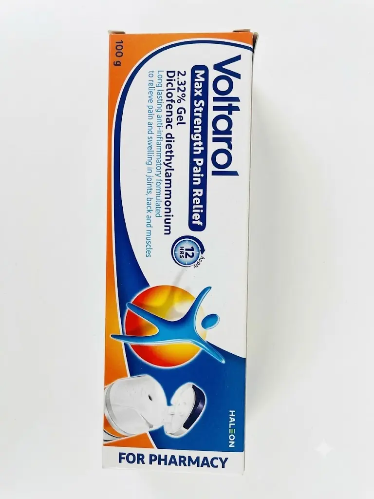 Voltarol Max Strength Pain Relief Gel 12 Hour 2.32% 100g (P) (A)