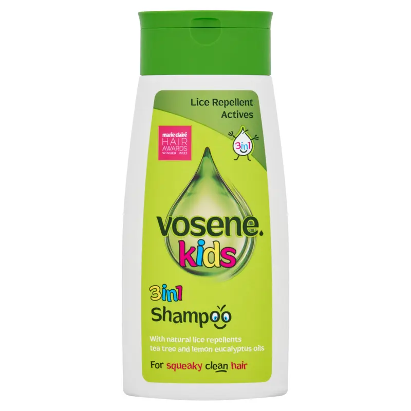 Vosene Kids 3in1 Shampoo 250ml x 3