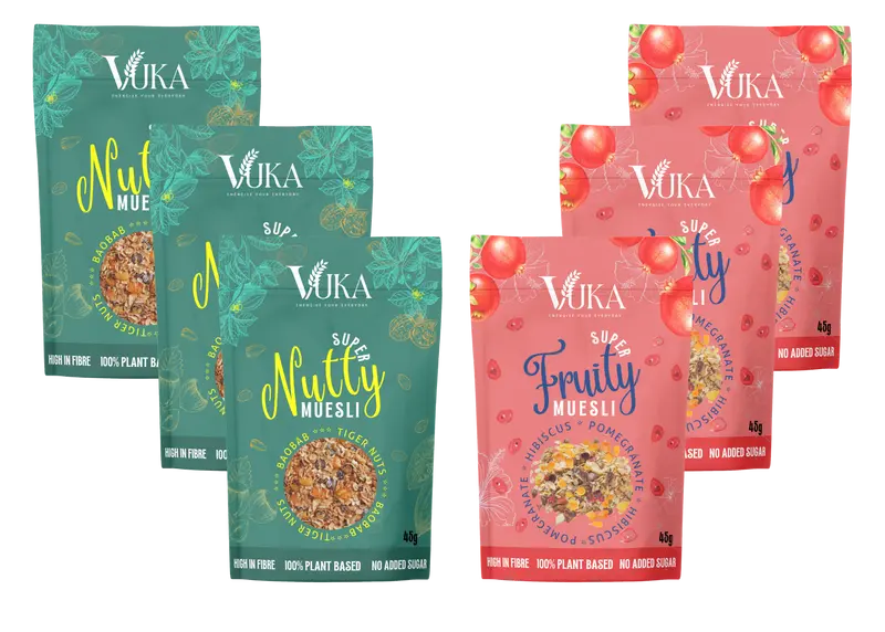 Vuka Super Muesli Selection 45g x 12