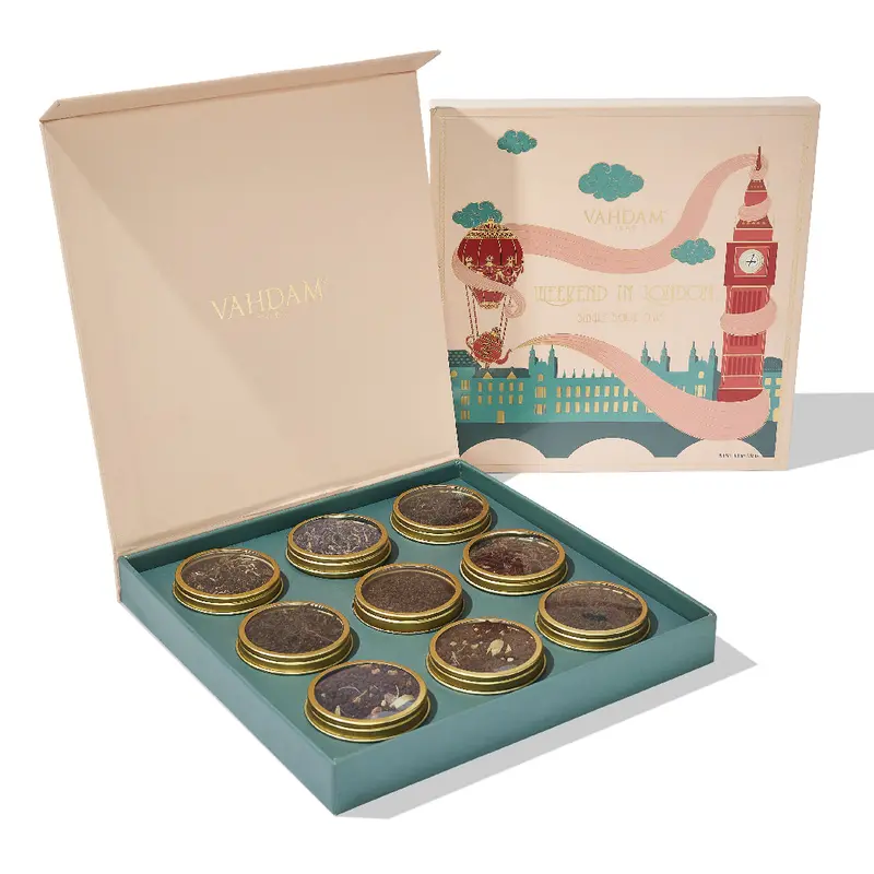 Weekend in London, Tea Gift, Set of 9