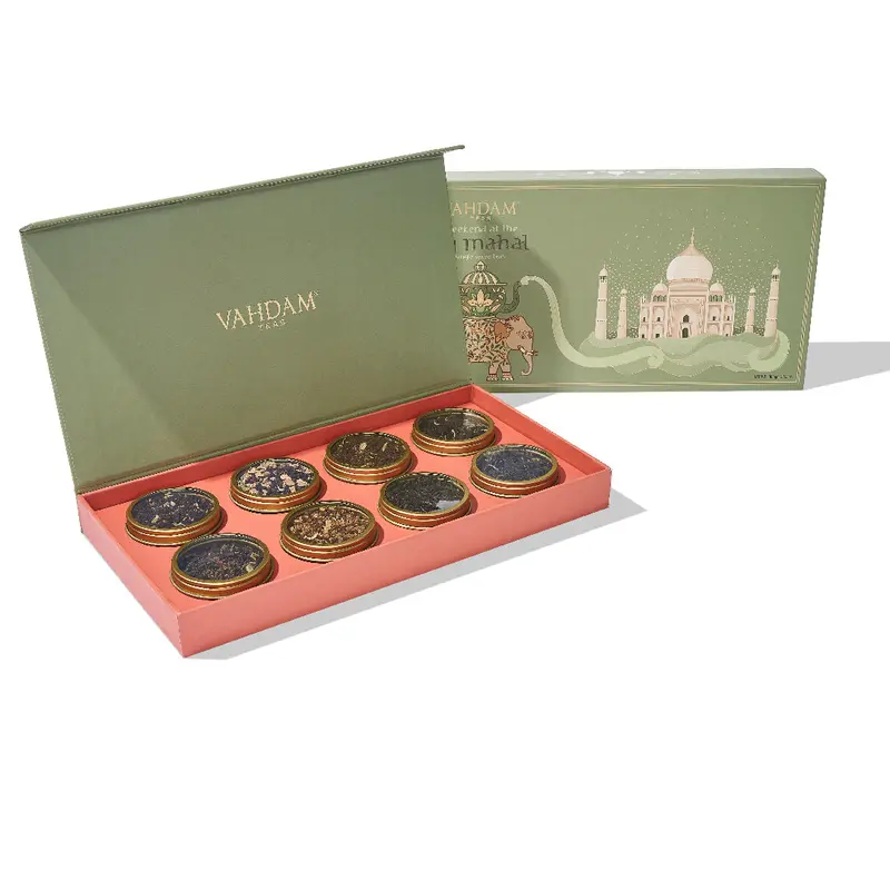 Weekend in Taj Mahal, Tea Gift, Set of 8