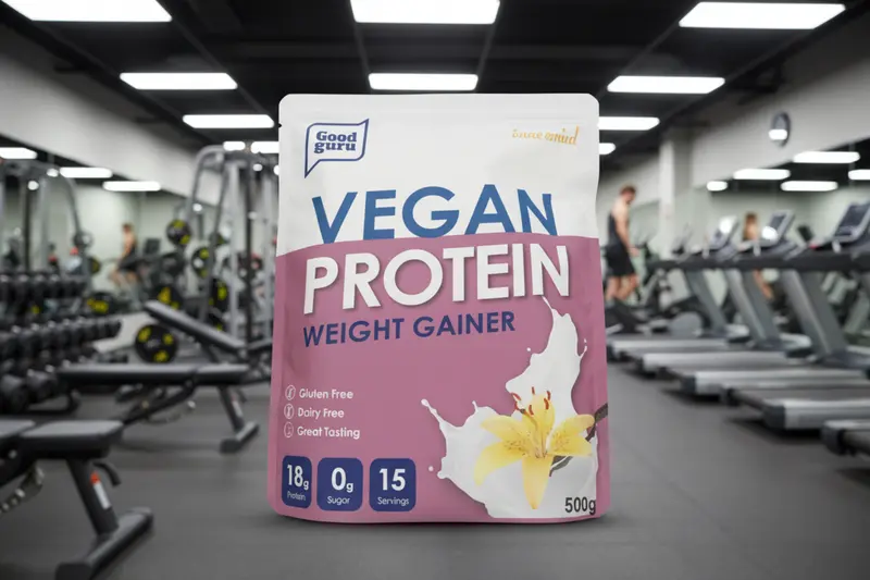 Weight Gainer, Vegan Protein 500g – Dairy Free | Gluten Free The Good Guru