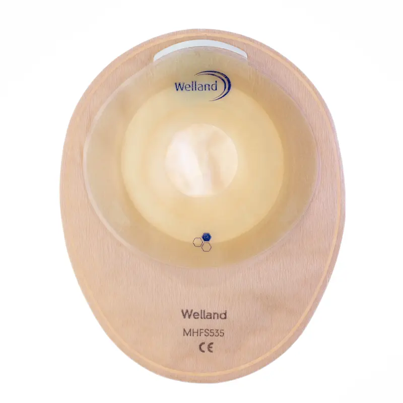 Welland Aura Flushable (Flat) - One-Piece Closed Colostomy Bag (x30)