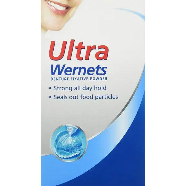 Wernets Ultra Denture Fixative Powder 40g Pack (N)
