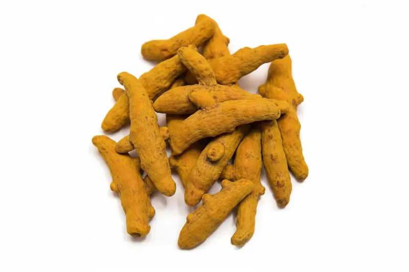 Whole Turmeric Root (Curcuma longa) Organic – Premium Dried Turmeric Fingers