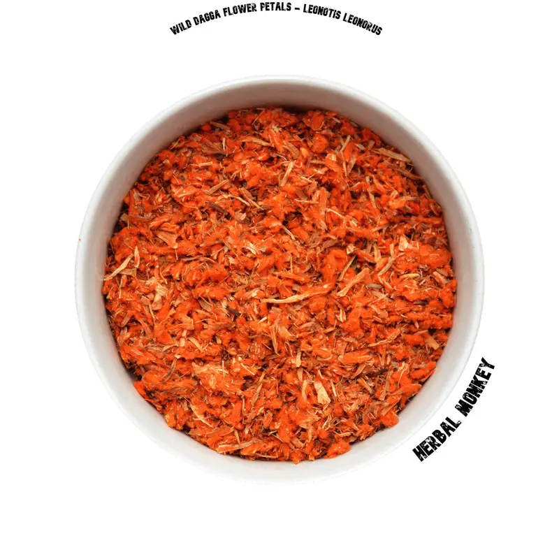 Wild Dagga Flower Petals  | Leonotis Leonorus | High Quality Petals