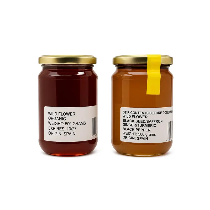 Wild Flower Honey Ginger/Tumeric/Black Seed/Saffron