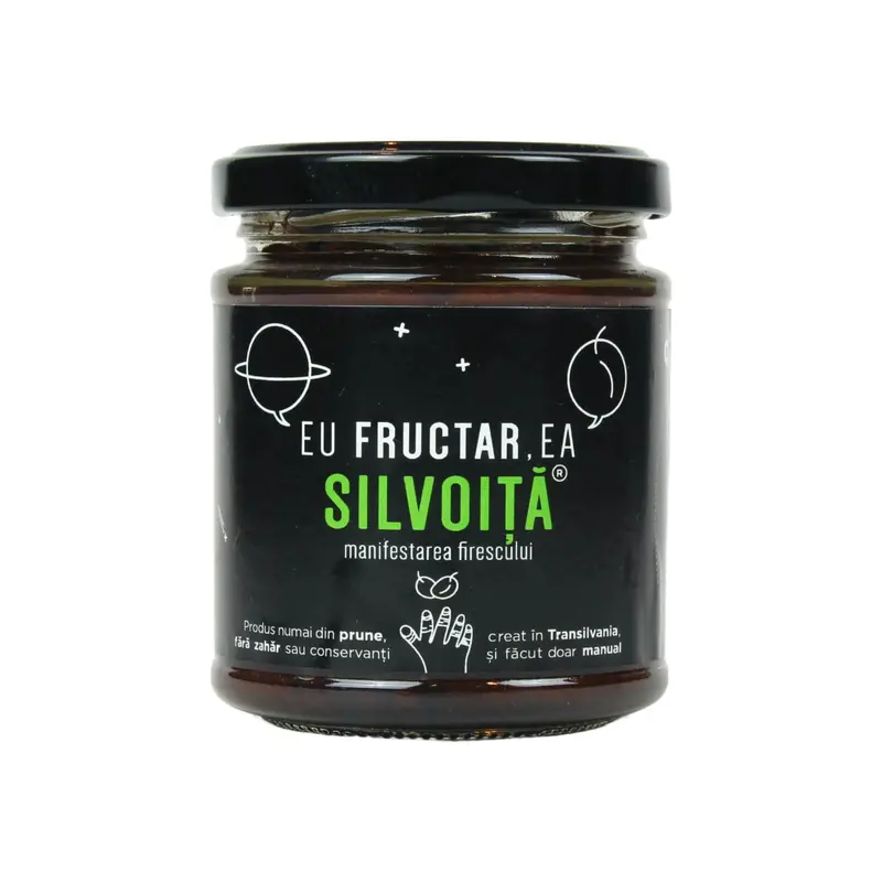 Wild Plum Butter 'Silvoiță' - No Added Sugar 220g