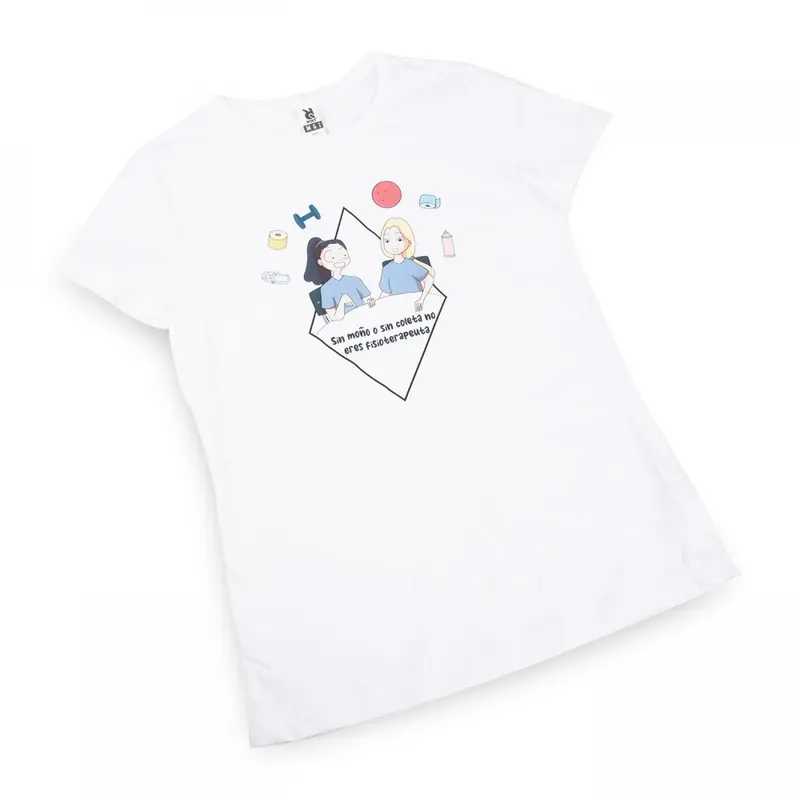 Women's Fitted T-Shirt You are a Physio White 100% Cotton