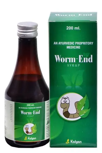Worm End herbal syrup helps to eradicates all types of intestinal worms 200ml