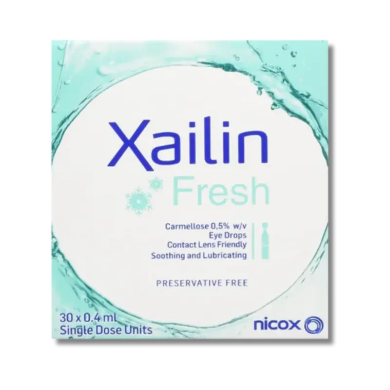 Xailin Fresh eye drops 30 x 0.4ml