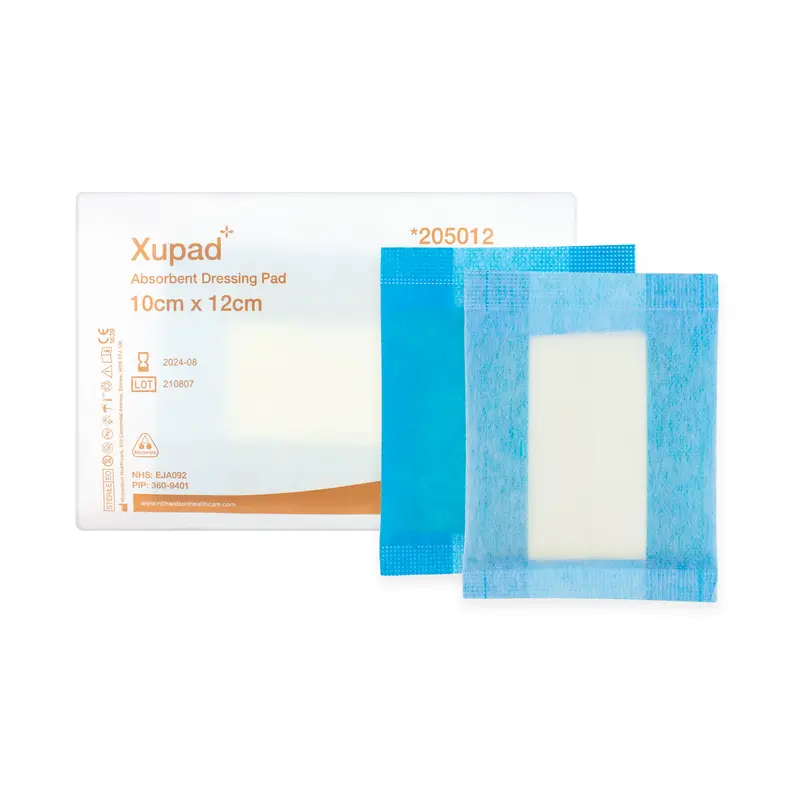 Xupad Absorbent Dressing Pad - Highly Absorbent Dressing Pad (Multiple Sizes) (x1, 8, 15, or 25)