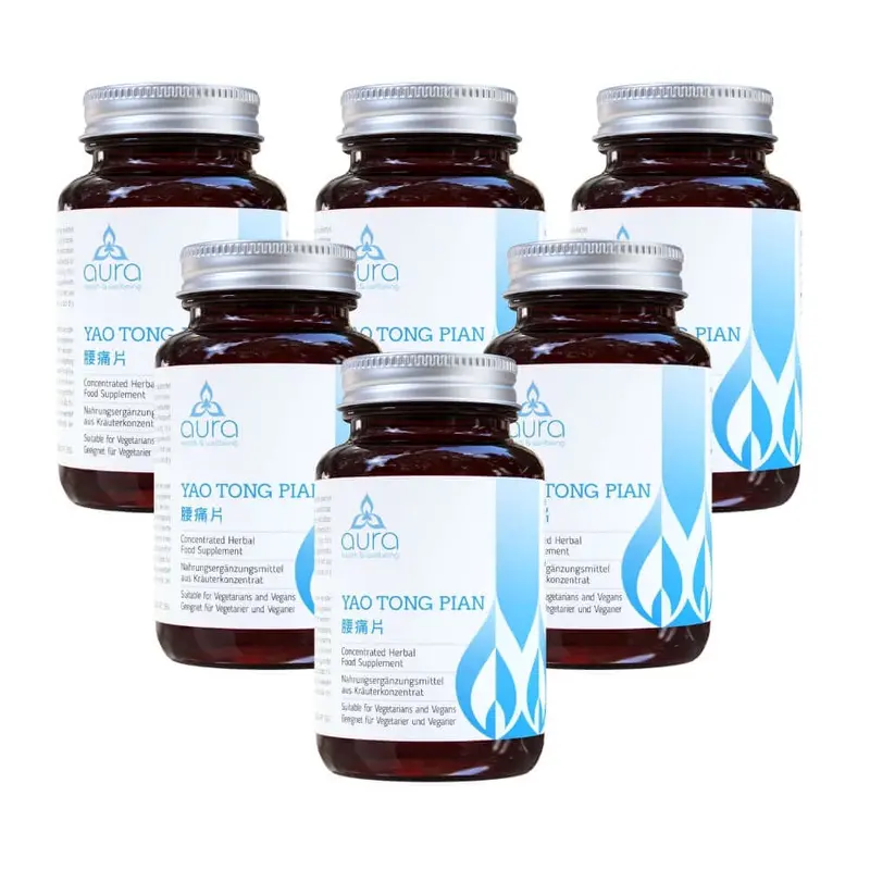 Yao Tong Pian (Eucommia Bark & Japanese Teasel) - 6 x 60 tablets