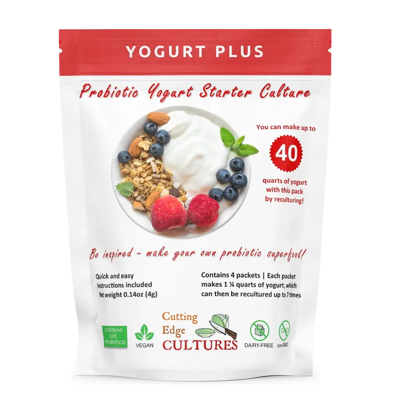 Yogurt Plus Starter - Cutting Edge Cultures