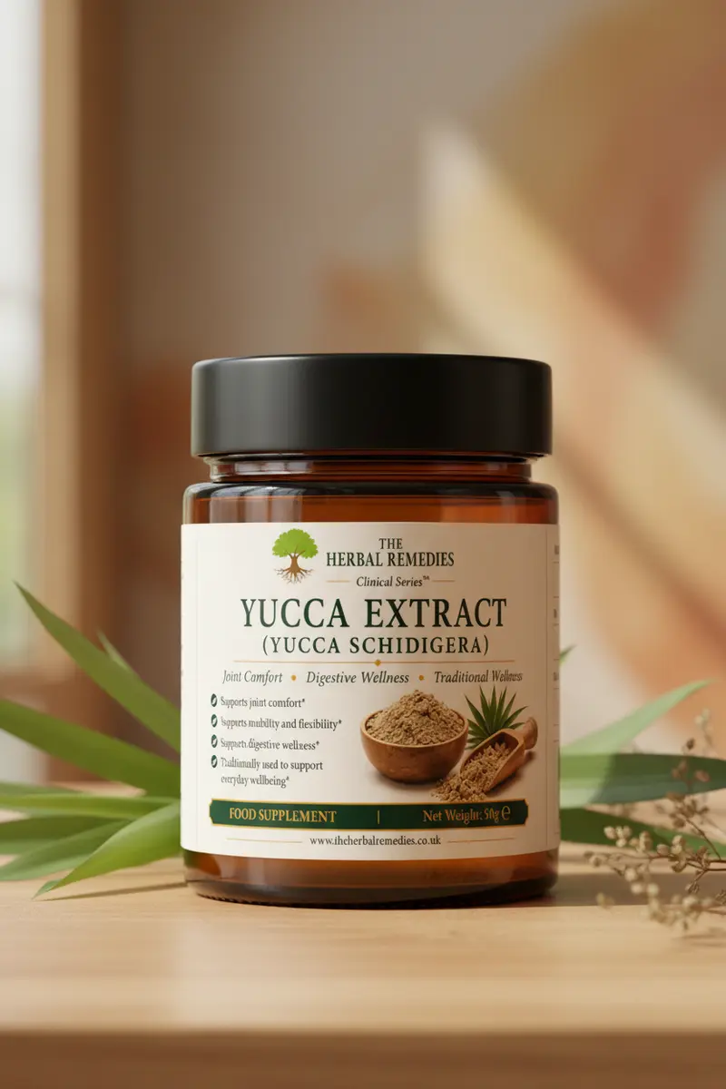 Yucca Extract (Yucca schidigera) Support for Joint Comfort & Digestive Balance
