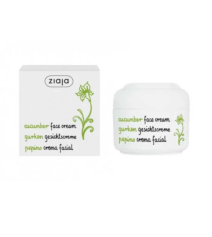 Ziaja Cucumber Face Cream - 50ml