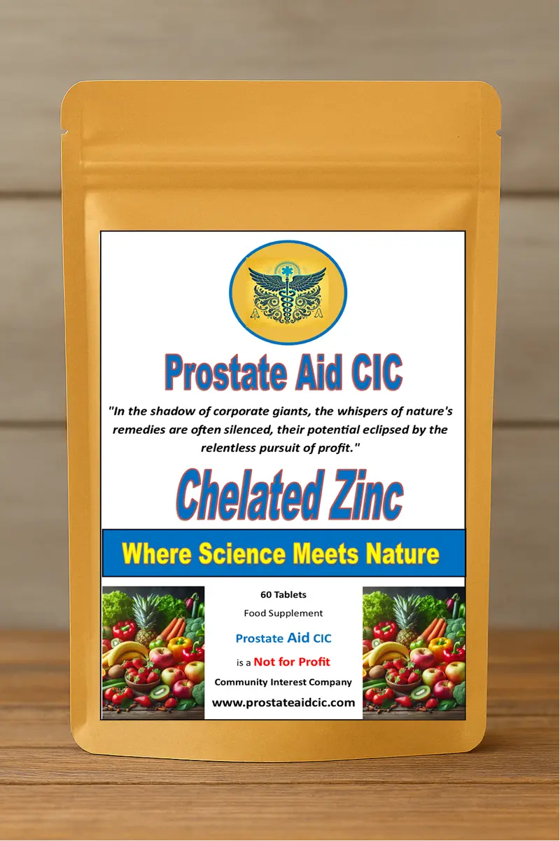 Zinc Bisglycinate | Chelated Zinc Tablets | 60 Tablets