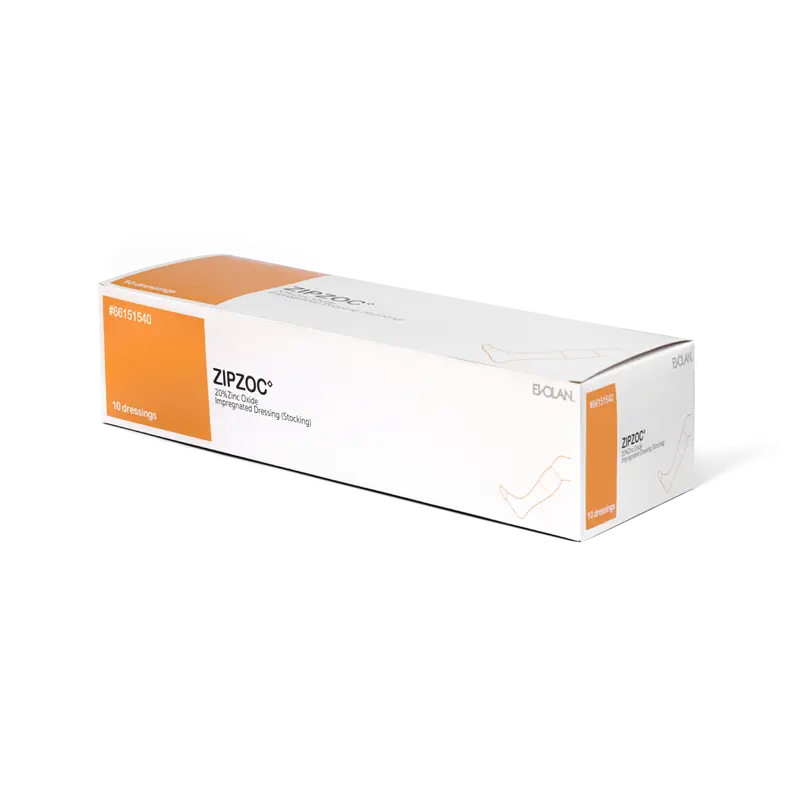 Zipzoc 20% Zinc Oxide Dressing 10 Dressings