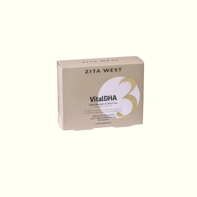 Zita West Vital DHA - 60 Capsules