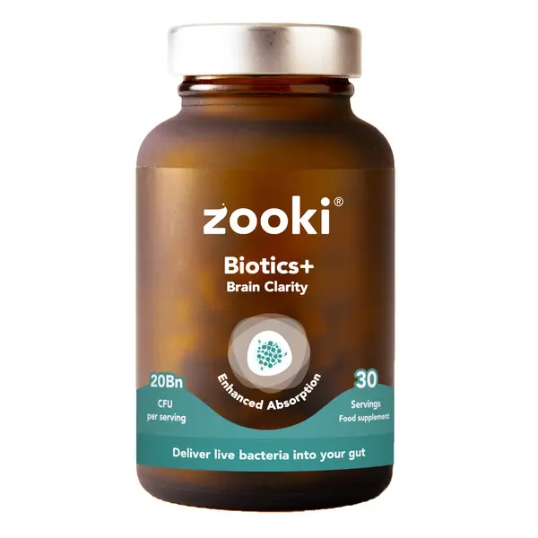 Zooki Biotics+ Brain Clarity 30 Capsules