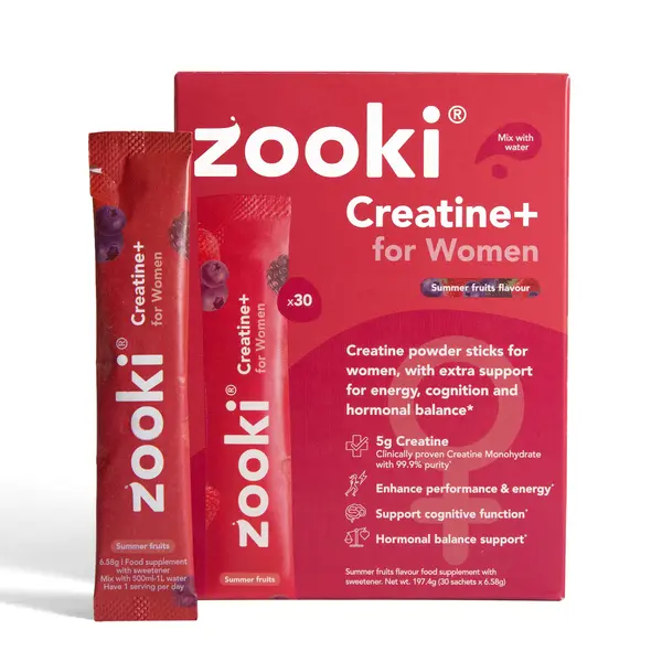 Zooki Creatine+ for Women Summer Fruits 30 Sachets
