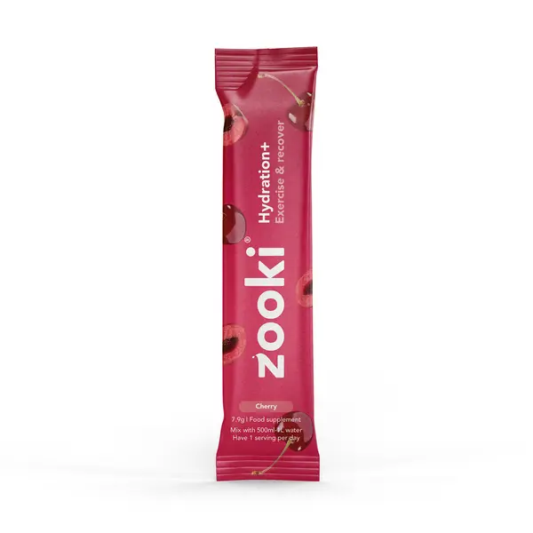 Zooki Electrolytes+ Exercise & Recover Sour Cherry 30 Sachets
