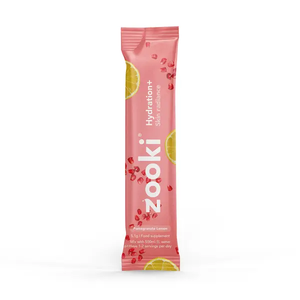 Zooki Electrolytes+ Skin Radiance Pomegranate Lemon 30 Sachets